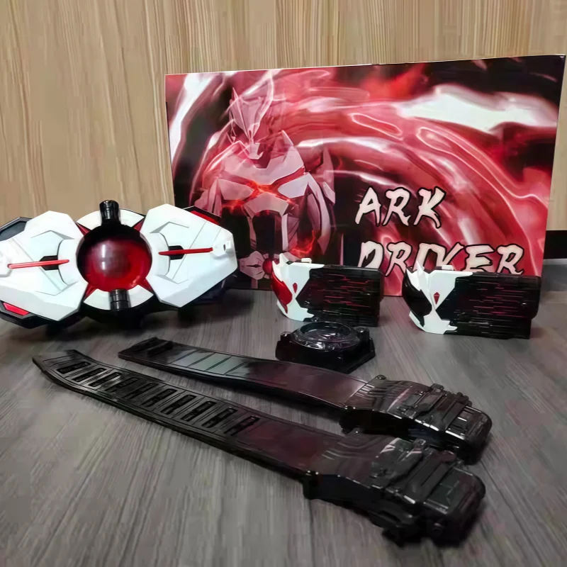 Kamen Rider Zero-One Dx Ark Driver Cinto de Transformação Ark Progrisekey Boneco de Ação com Luz e Som, Modelo Colecionável para Presente
