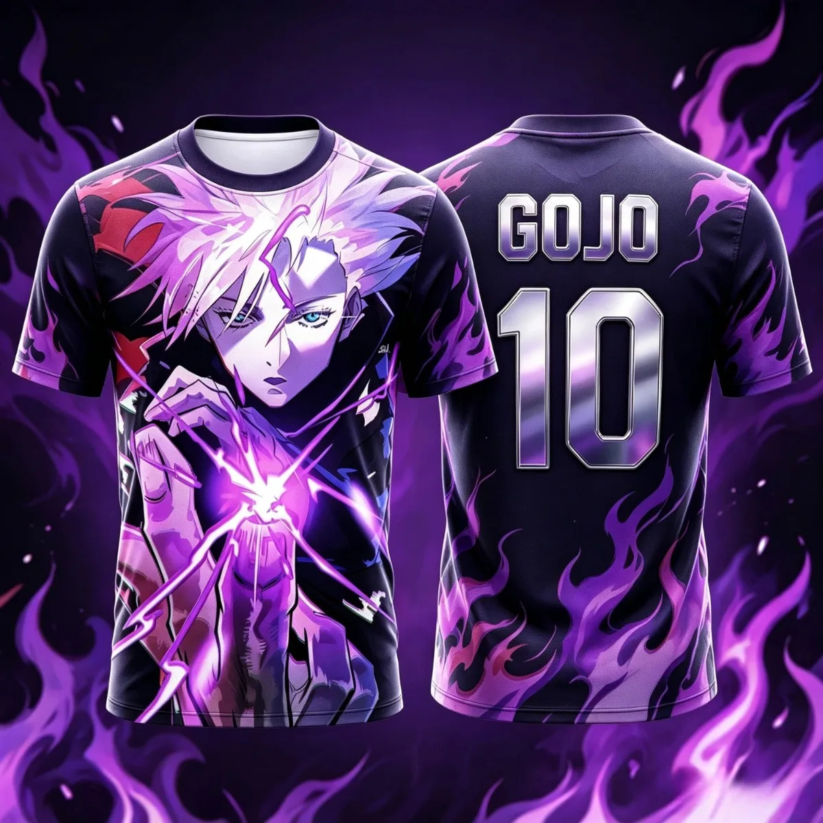 2026 Summer Jujutsu Kaisen Retro Cosplay T-shirt Men's 3D Printed Jiu Jitsu Short-sleeved Family Unisex Children's Sports Shirt