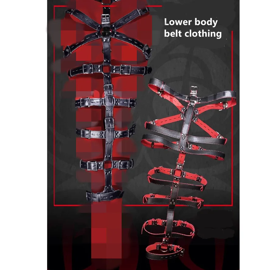 BDSM K9 Bondage clothing Dog Hood lower Body Binding band Puppy Play Sex toys Role-Playing Male Female Adult Games - Image 2