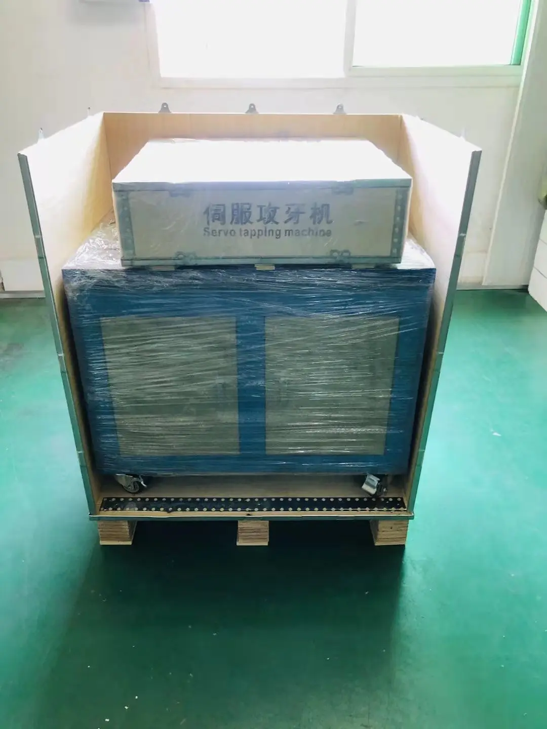 Blowing and Oil Electric Tapping Machine Fast Delivery Servo Motor Universal Tapping Arm Auto Chips