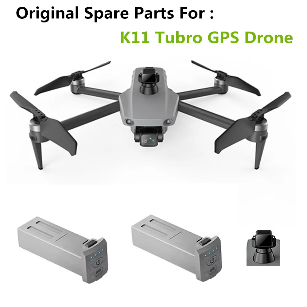 11.4V 3500mAh Battery / Propeller Maple Leaf Accessories Use For K11 Tubro GPS Drone K11 Tubro Batteries Spare Parts