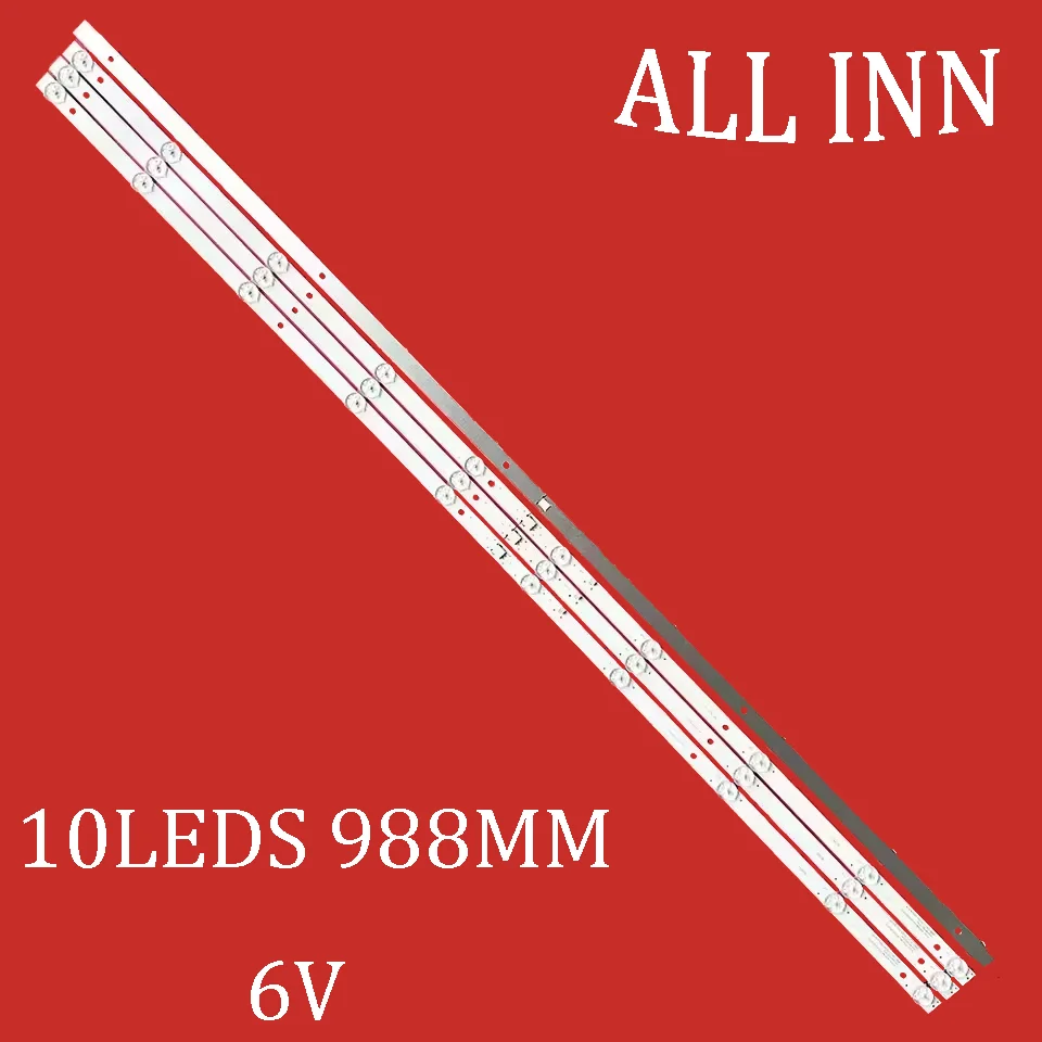 شرائط الإضاءة الخلفية LED لـ BBK MS-L2608 JS-D-JP50DM-101EC (00608) 50LEM-1043\FTS2C V500DJ6-QE1R72-50004-029 #2