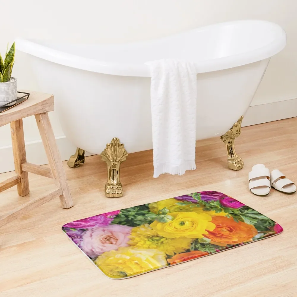 

Ranunculus Big Bloom Photography Bath Mat Rooms Things For Bathroom Mat