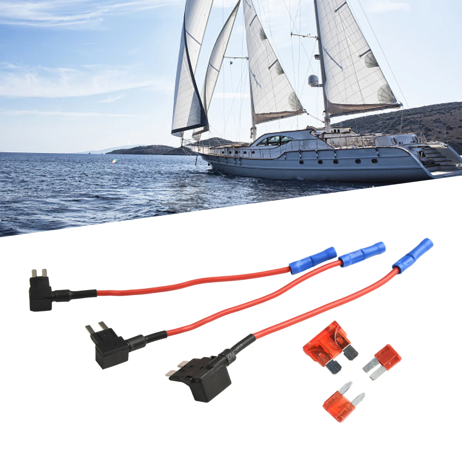 Car Electrical Upgrades Add-a-circuit Fuse Holder Blade Fuse Adapter Electrical Upgrades For Trucks Cars Boats