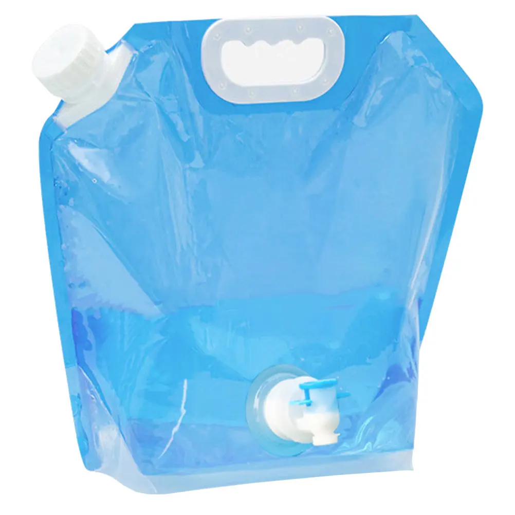 

10L Portable Folding Water Bag Large Capacity For Camping Hiking Road Trip Outdoor Collapsible Water Container Storage Bag