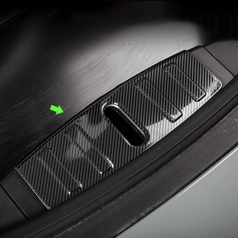 For Tesla Model 3 2017 2018 2019 2020 2021 2022 2023 Car Front Trunk Panel Bumper Protection Mat Cover Accessories view 2