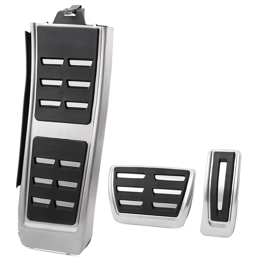 LHD Car Pedals for Audi A4 B8 S4 RS4 Q3 A5 S5 RS5 8T Q5 8R SQ5 A6 C7 A7 S7 S6 4G A8 S8 A8L 4H Fuel Brake Footrest Pedal Cover