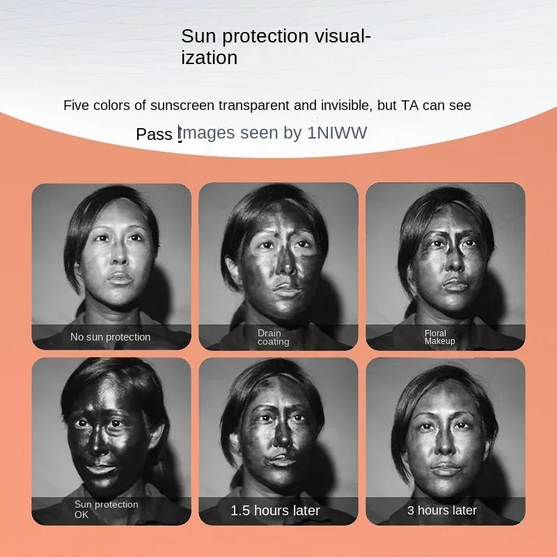 Promemoria per la cura della pelle della fotocamera con protezione solare UV controlla il dispositivo intelligente per la rimozione del trucco della protezione solare del punto di colore