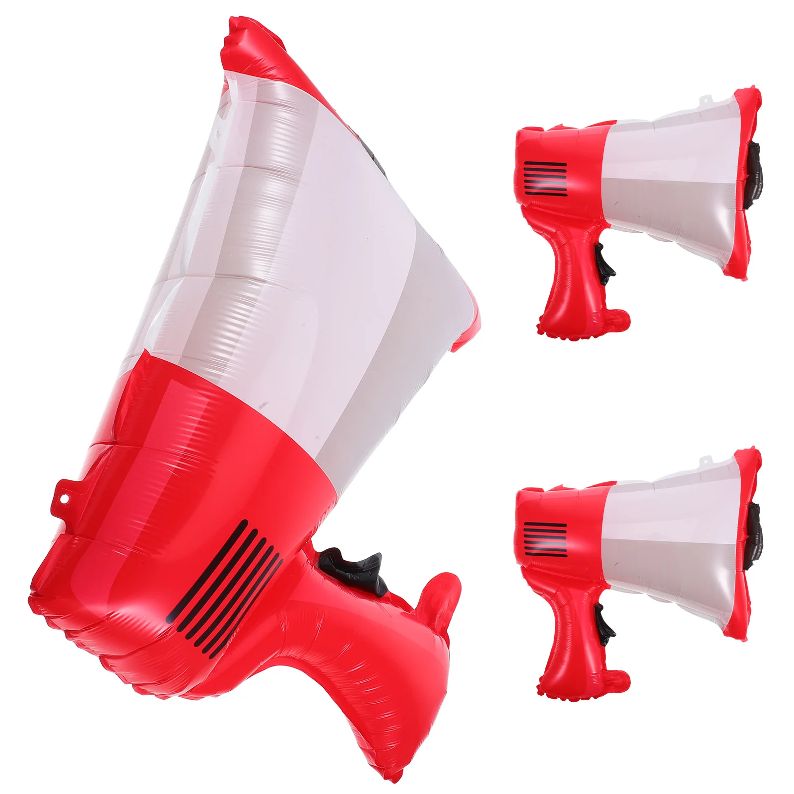 

3pcs Trumpet Balloon 18 Inch Bullhorn Balloons Firefighter Theme Party Decorations Kids Birthday Celebrations