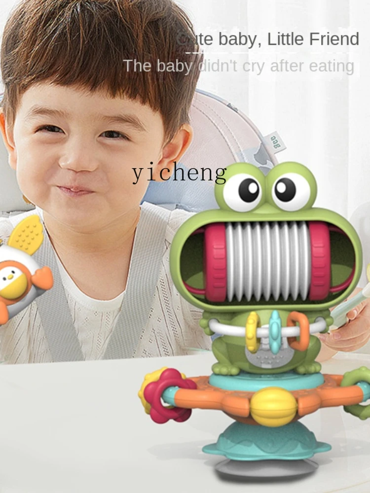 YY Dining Table and Chair Sucker Rotary Table Newborn Baby Caring Fantstic Product Early Education Puzzle Rattle