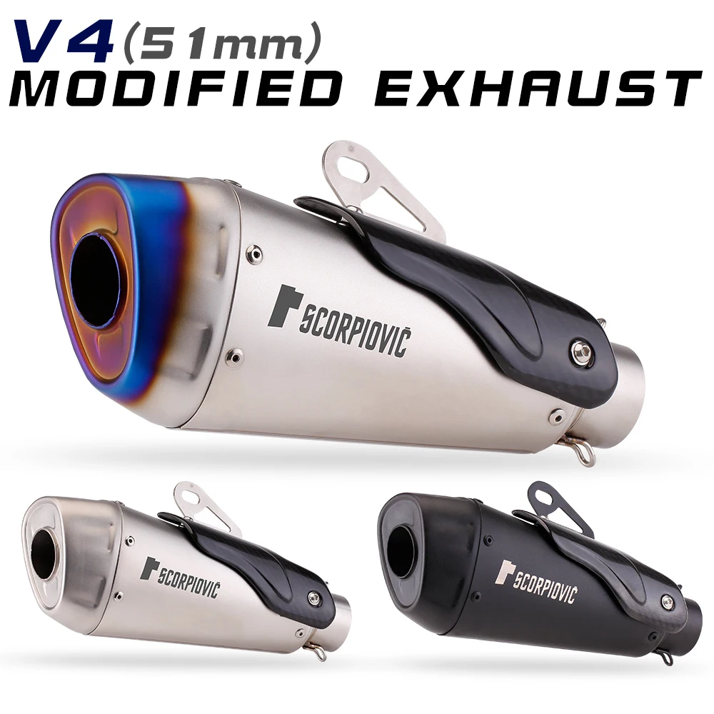 51Mm Motorcycle Exh… - image