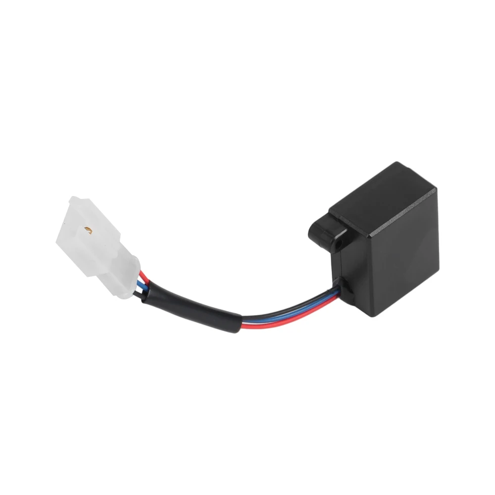 Positive Control Flasher 48/60V LED Blinking Relay Turn Signal Flasher Three-Wire LED Turning Signal Lights for Electric Bicycle