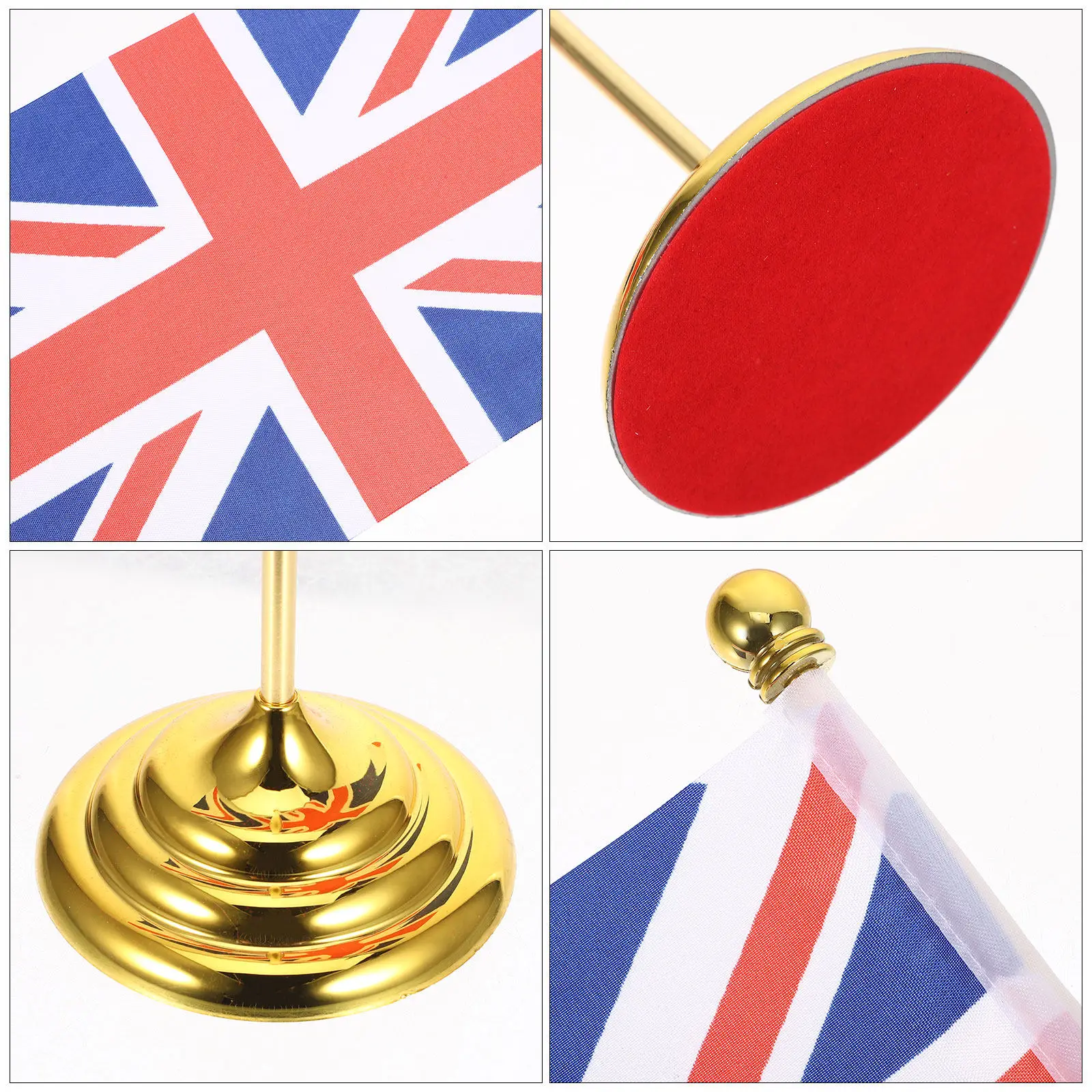 Mini Uk Desk Flag Set United K - Home Office United Kingdom 评论和价格