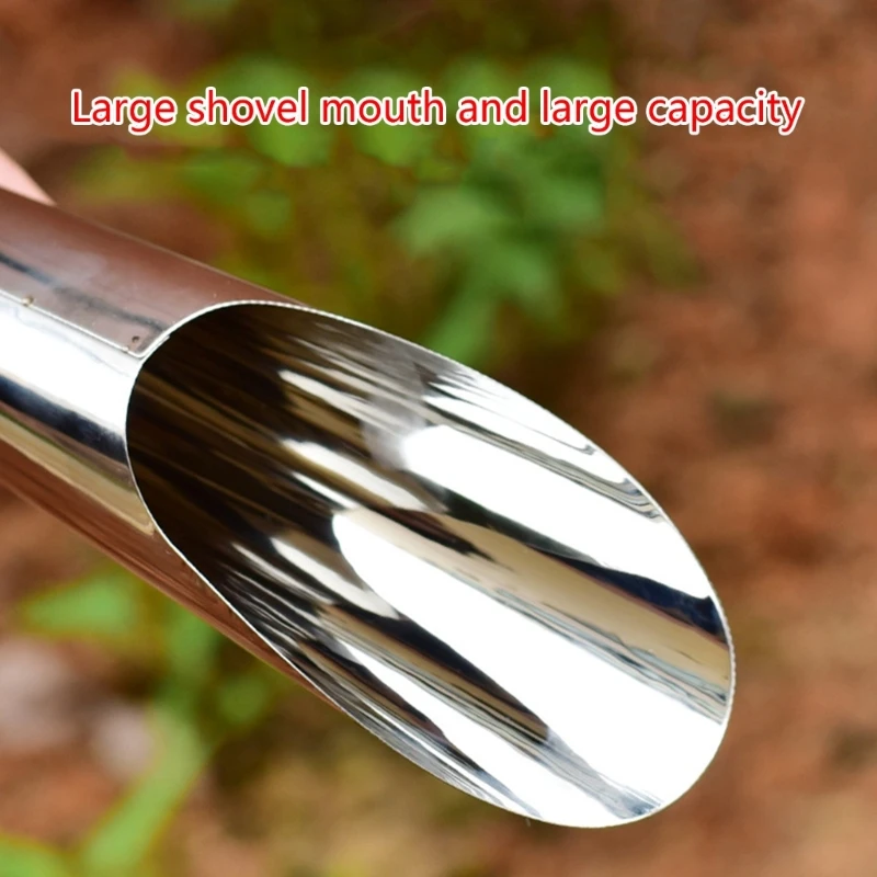 Imagem -04 - Colheres pá Metal para Jardim Suculentas Faça Você Mesmo Bonsais Planta Ferramenta Aço Inoxidável