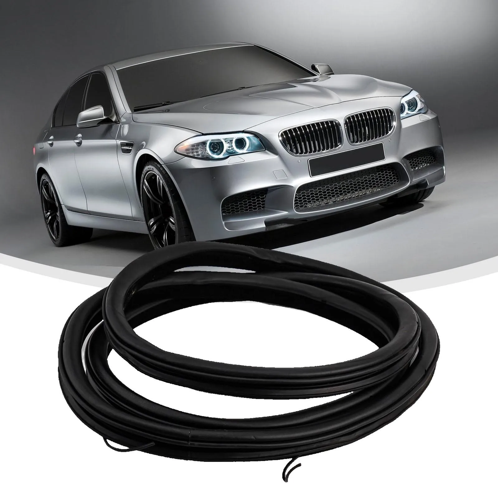 

Front Door Body Sealing Strip Seal Accessories Black Rubber Vehicle For BMW 5\\' F10 F18 LCI 520 For BMW F10 F11 Practical