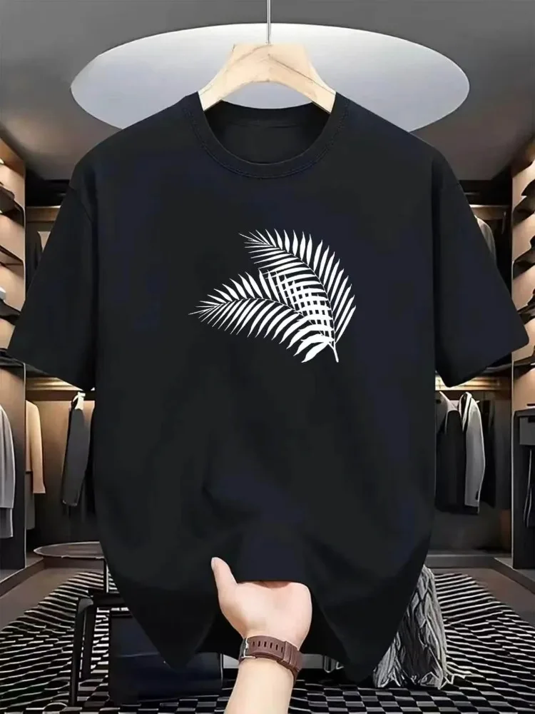 2026 New Luxury Summer Fashion T-shirt Flat Print Plus Round Neck Quick Drying Sports Short Sleeved Top for Men and Women Tops