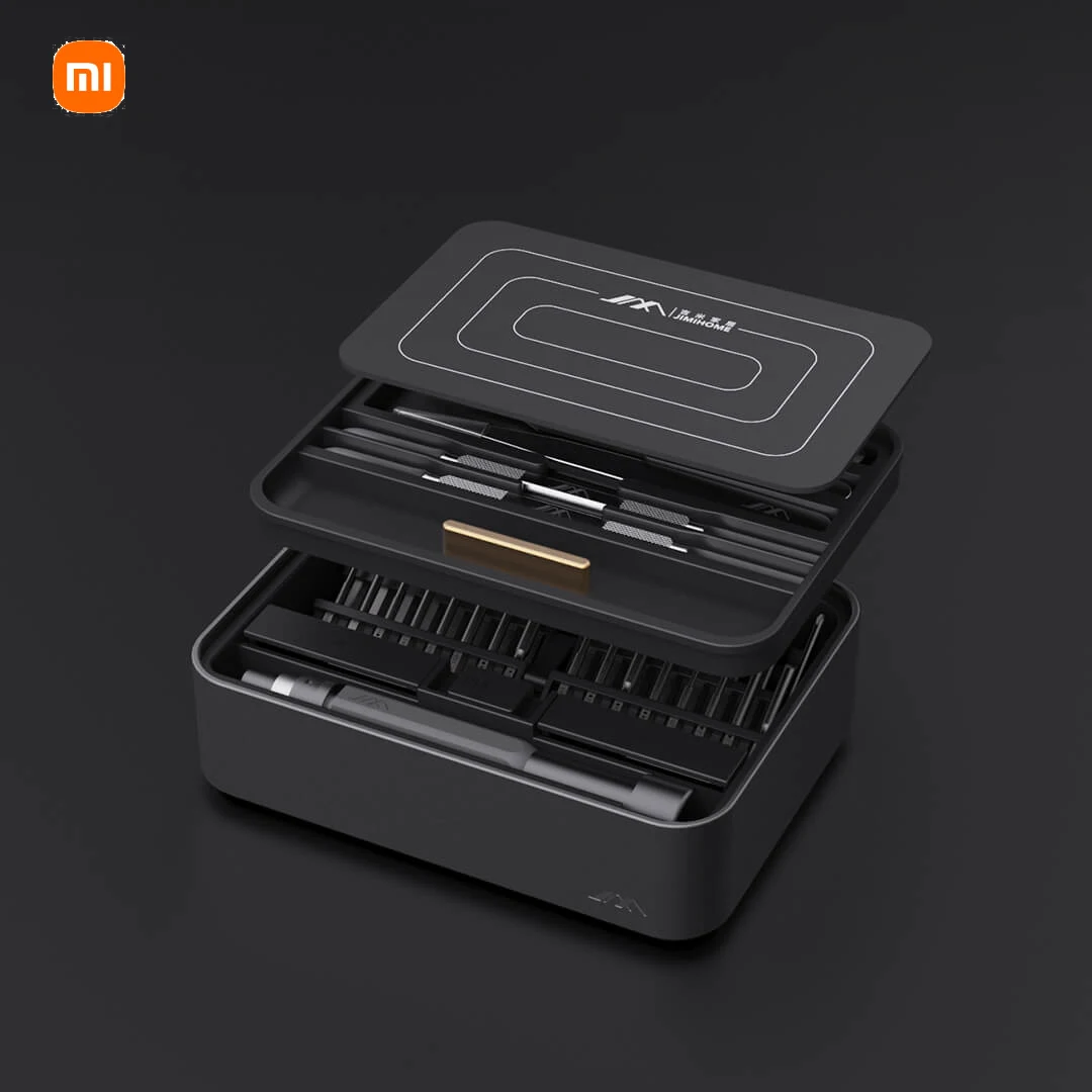 XIaomi 51 in 1 Screwdriver Box FM2 Household Portable S2 Alloy Steel Desktop Watch Phone Laptop Repair DIY Scredriver Tools Set