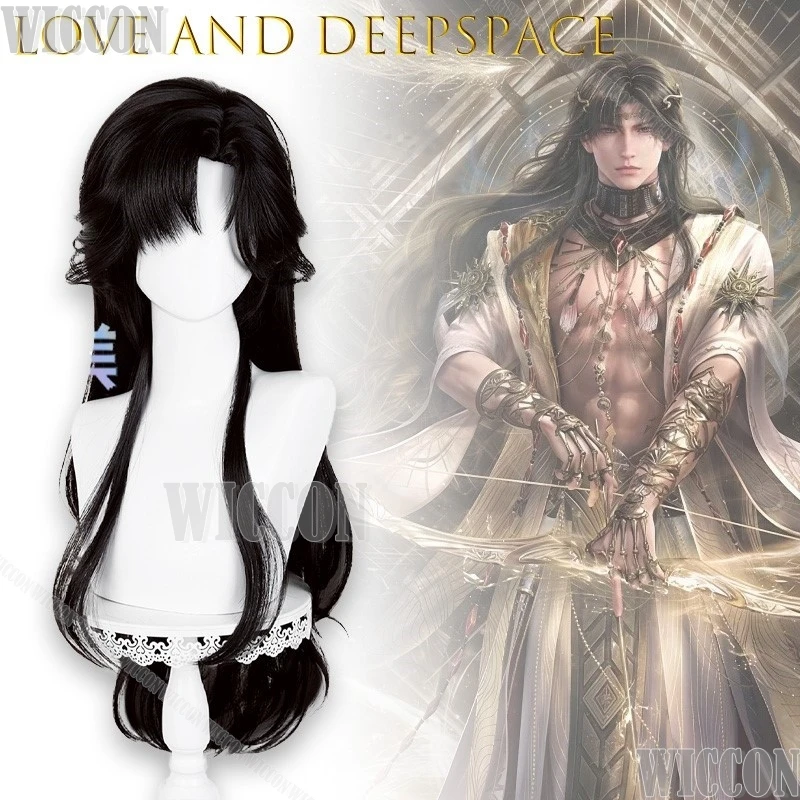 الحب والمكان النهائي الله زين نسخة الشعر الطويل كوس شعر مستعار فروة الرأس أعلى أنيمي الزي عالية الجودة جيراي كي زي كوس شعر مستعار الطرف #1