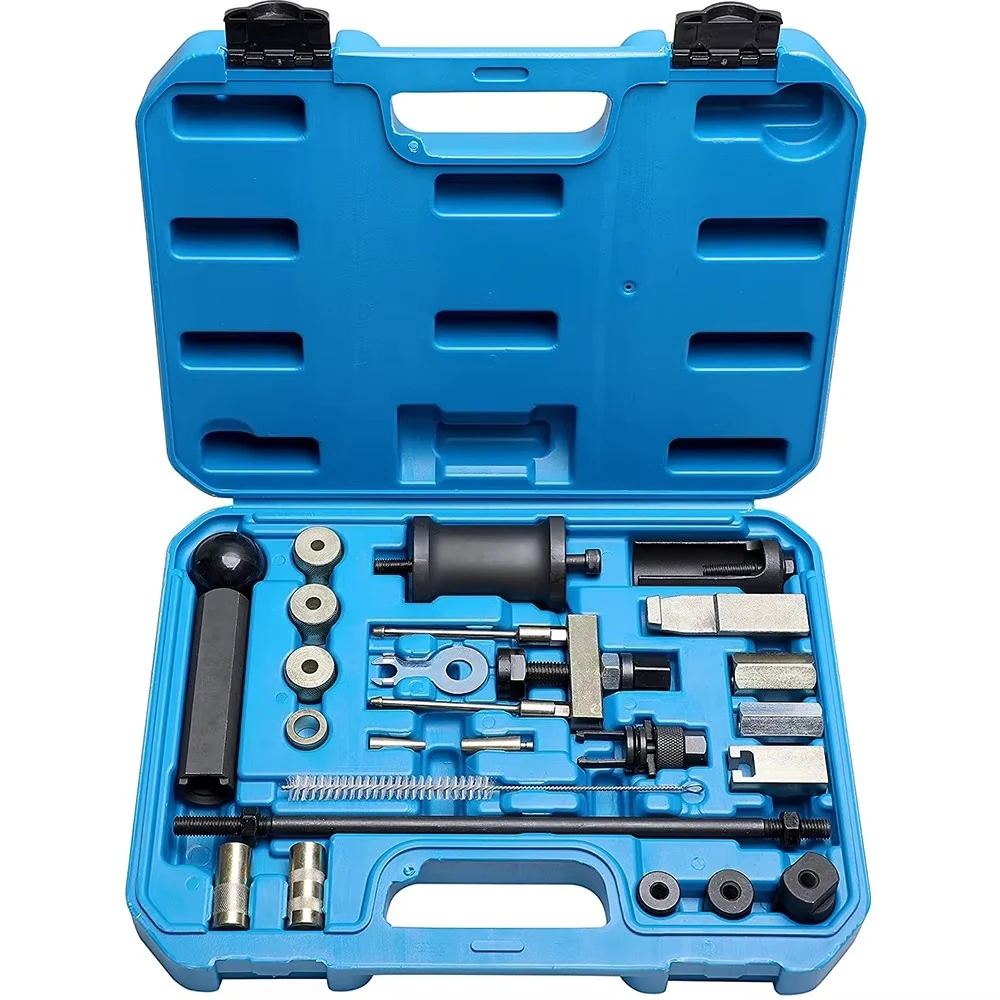 Fuel Injector Removal Puller Kit, Injector Seal Install Tool Compatible with TDi 4 Cyl 8V 16V Diesel Engine