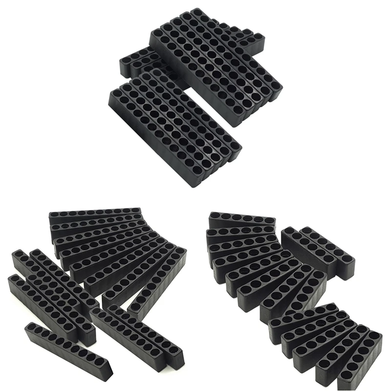 

15Pcs Hex Shank Screwdriver Bit Holder Plastic Head Storage Drill Stand For Power Accessories