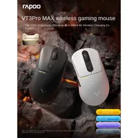 RAPOO VT3 PRO MAX Wireless Mouse Gaming PAW3950  Lightweight 30000DPI 750IPS 2.4G 800mAh  Dual Mode 11 Level LOD OTA Update 8Khz
