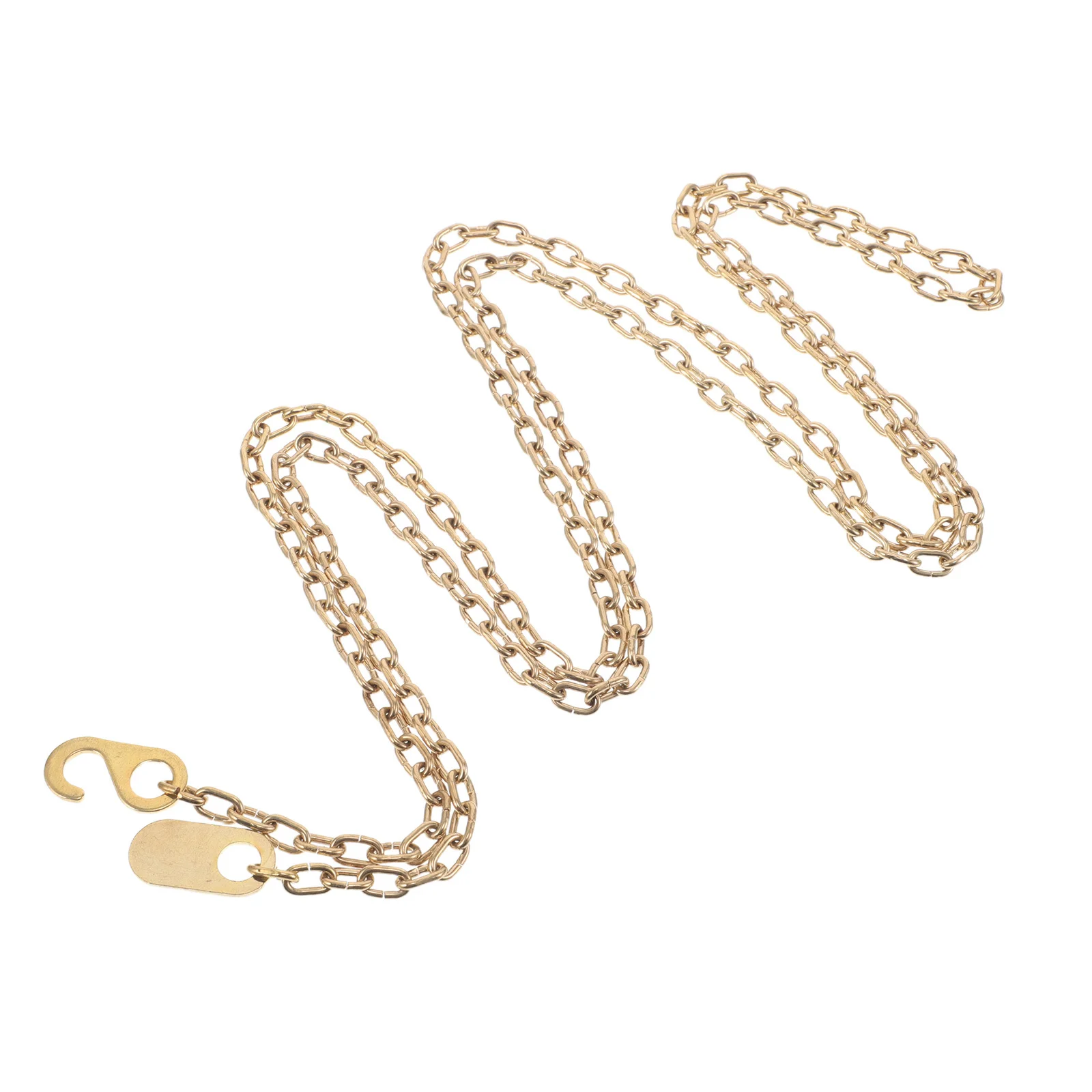 

Golden Weight Chain For Grandfather Clocks Heavy Duty Metal Replacement Part High Precision Mechanical Design Floor Clock