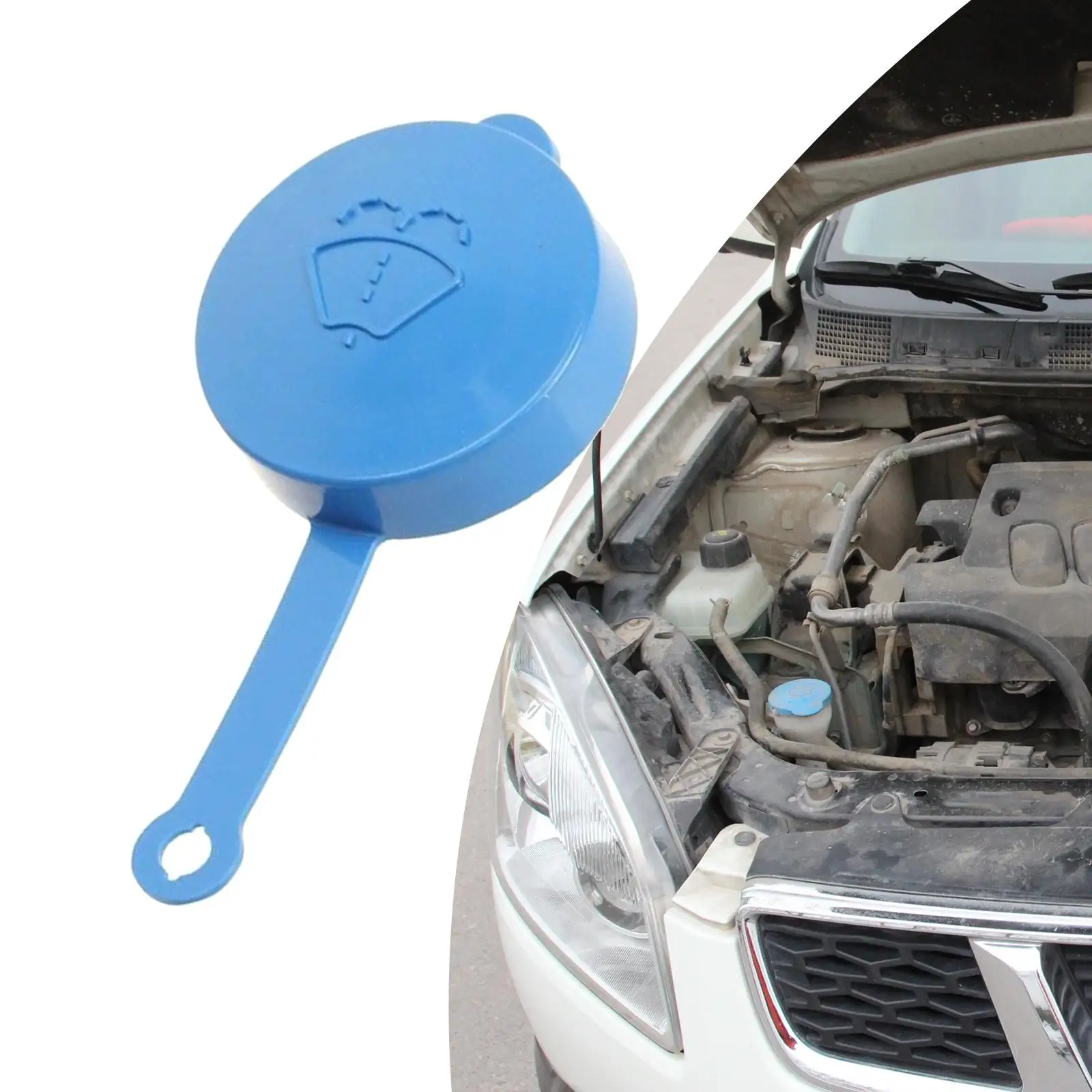 Windshield Washer Fluid Reservoir Cap 289137S000 Replace Parts Durable for Nissan Armada Titan 2006-2015 Accessories