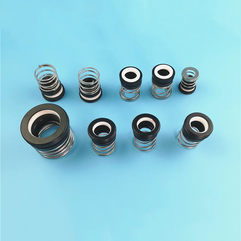 156 Series Fit 8 10 12 14 15 16mm OD Shaft Water Pump Mechanical Shaft Seal Single Coil Spring For Self-priming Pump