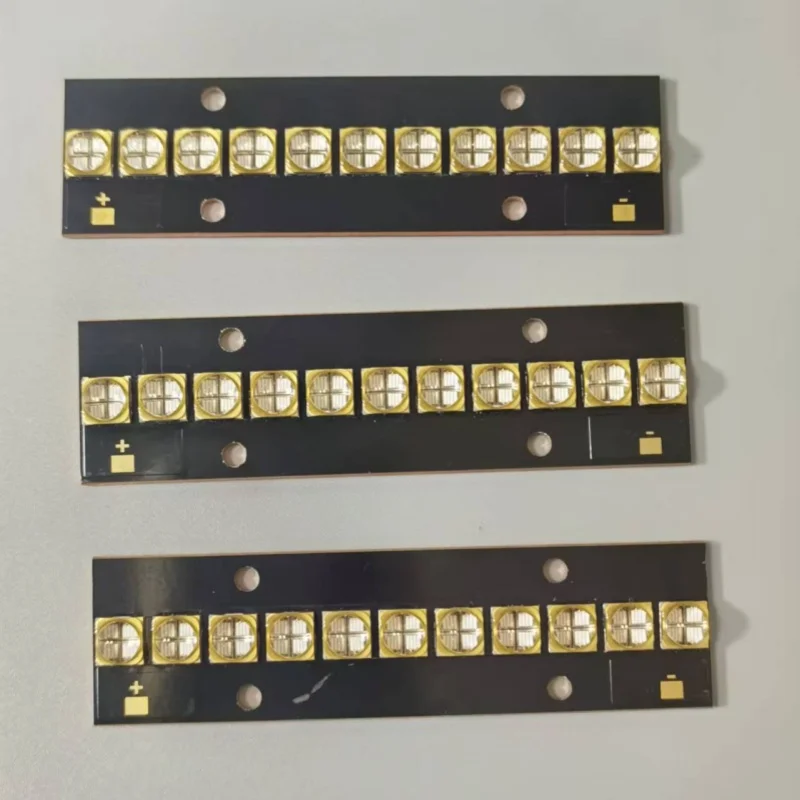 Módulo LED UV 110W 6565 365nm 385nm 395nm 405nm Luz de curado LED UV Diodos ultravioleta Pintura seca Pegamentos de tinta Impresión en offset