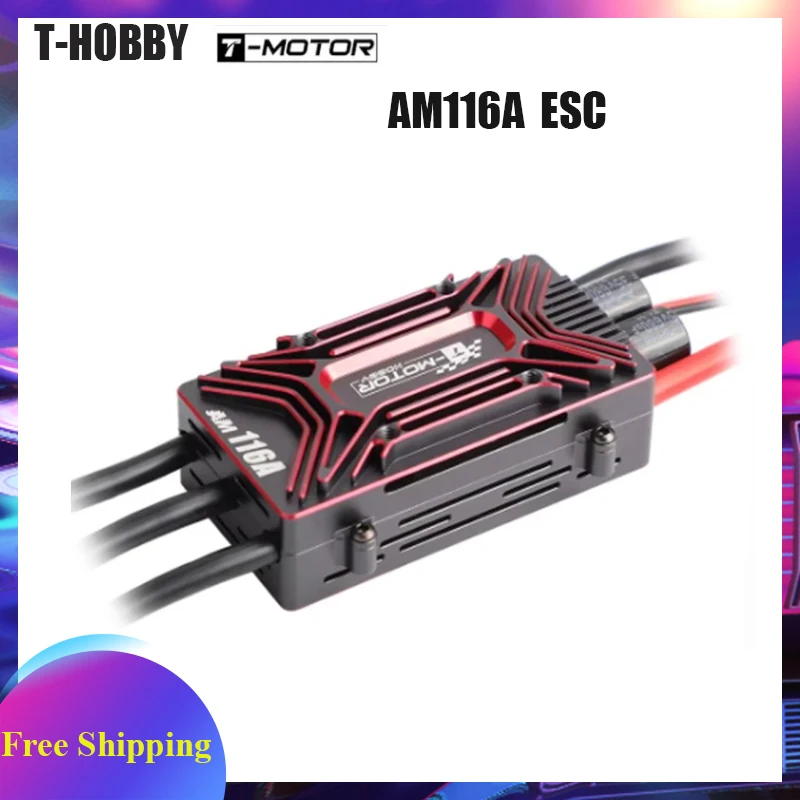 

T-HOBBY T-MOTOR AM116A 4-в-1 ESC 16*16мм Micro Stack 30A/45A Burst BLHeli_S DSHOT600 с конформным покрытием для 2-4S Tiny Whoops