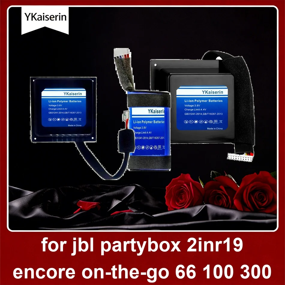 Batería para Jbl Partybox 2inr19 Encore ON-The-GO 66 100 300 Gsp-1S2P-F6D Sun-Inte-260 (con Carcasa) Sun-Inte-265