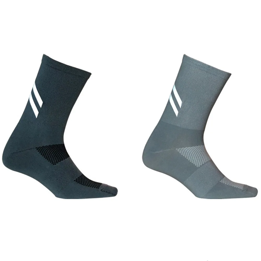 1 Pair Reflective Reflective Cycling Socks Sweat-absorbent Breathable Reflective Sports Socks Not Deformed Deodorant