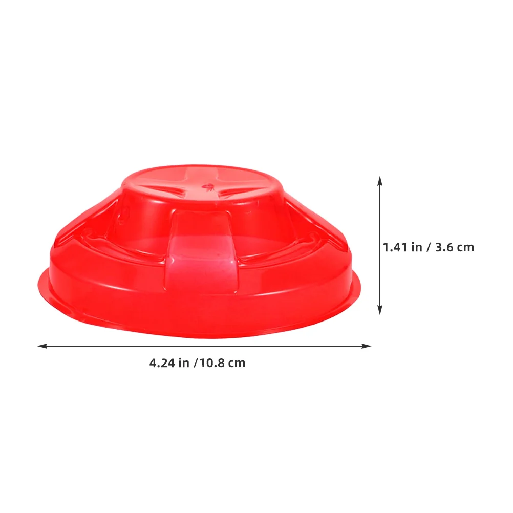 5 Pack Smoke Protective Covers Red Plastic Fire Pull Station Guard for Home Kitchen Dust Cover Fryer Safety 2025 New