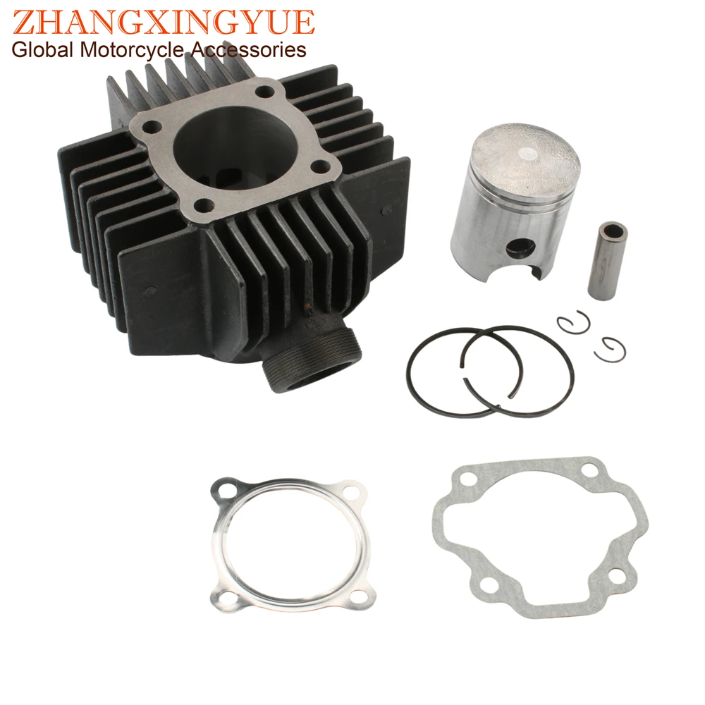 52mm zestaw cylindrów i zestaw tłoków oraz uszczelka cylindrów do Yamaha YB100 2R4-11311-00 — zdjęcie 6