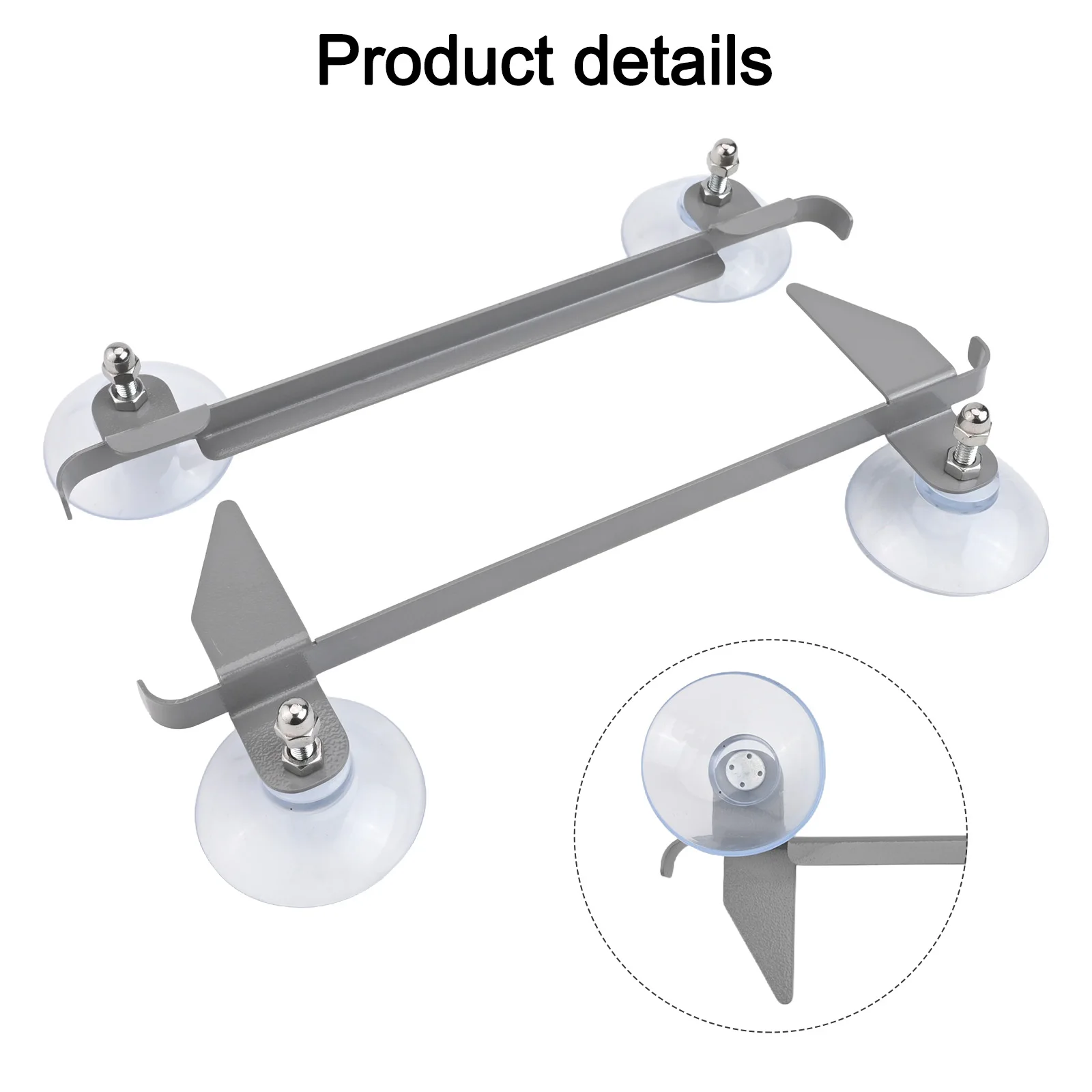 Car Support For Starlink For Mini RV Yacht Bus Camper Sunroof Suction Cup Mount Car Support Suction Cup Bracket  Metal Bracket