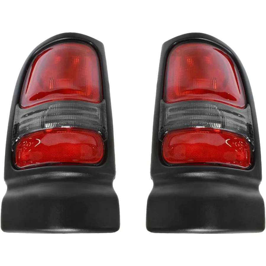 

Комплект из 2 предметов в сборе заднего фонаря со стороны водителя и пассажира для Dodge Ram 1500 19942001 без спортивной упаковки 19942002 Ram 2500 a