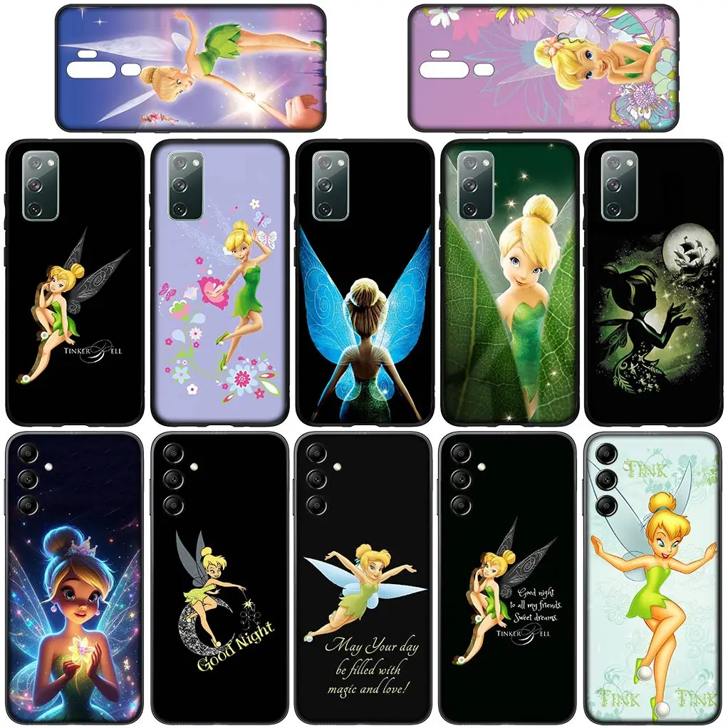 Tinker Bell Princess Tinkerbell Phone Cover Case for Samsung Galaxy S24 S23 Fe Ultra Plus A05 A55 A35 A24 A25 A15 A05S M55 M15