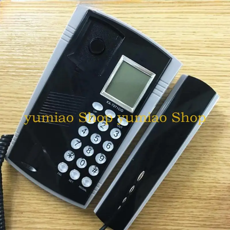 587B Desktop Landline Corded Phone home Telephone with LED Caller Display Speed Dials