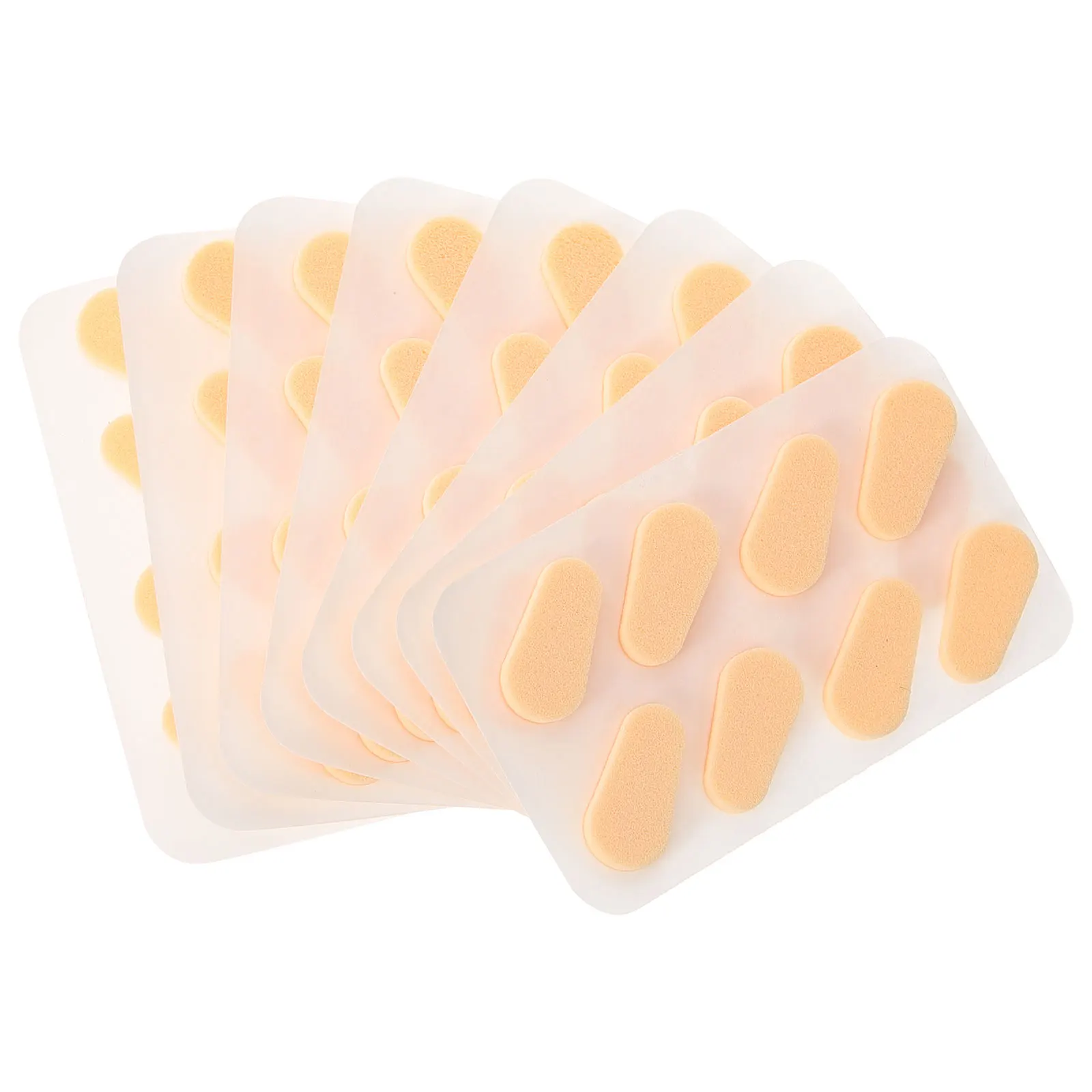 

36 Pairs Eyeglass Nose Pads Self Adhesive Anti-Slip Fit For Glasses Sunglasses Plastic Frames Repair Tool Accessories