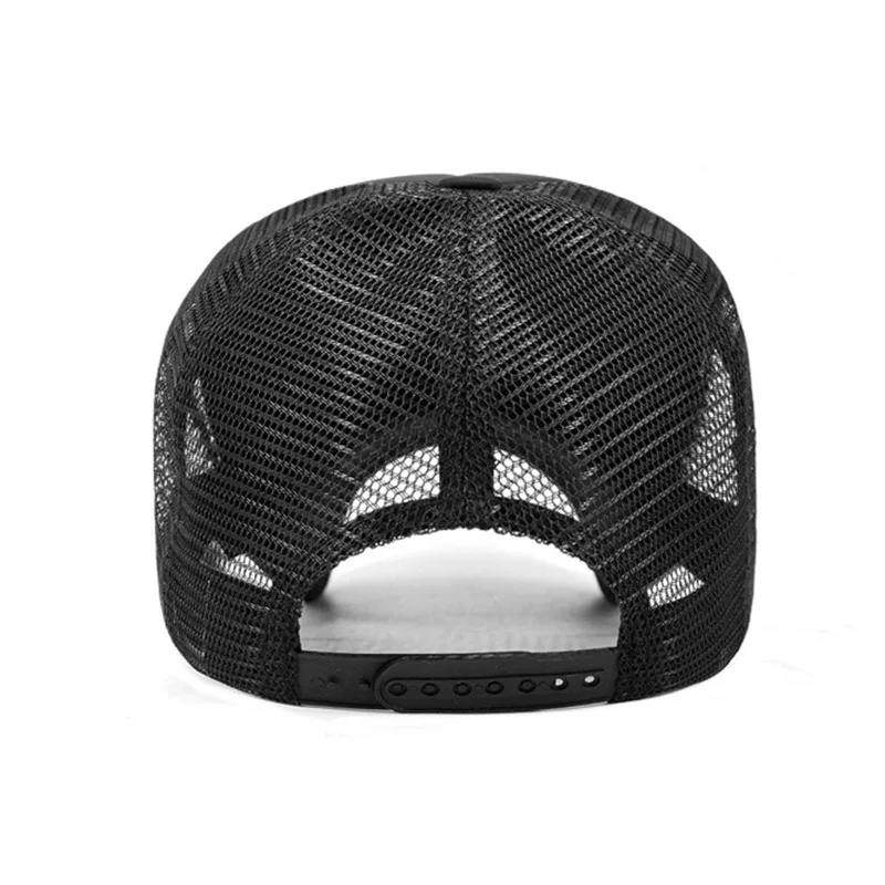 Summer 5 Panel Hat Unisex Mesh  Adjustable Cap Men Solid Fit Blank Baseball Caps Women Trucker Sun Dad Hats Grorras