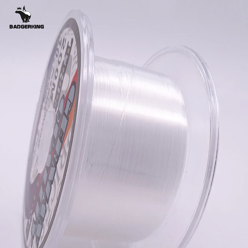 Ligne de pêche à revêtement fluorocarbone, 200m, blanc, marron, descente, haute conversion, 02/10/2018, faible élasticité, carpe mono