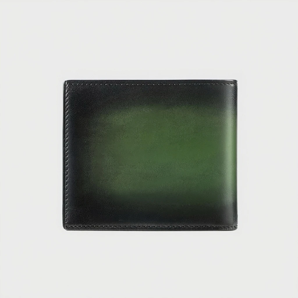 DIMY 2026 New Retro Men's Handmade Genuine Leather Wallet Head Layer Leather Wallet