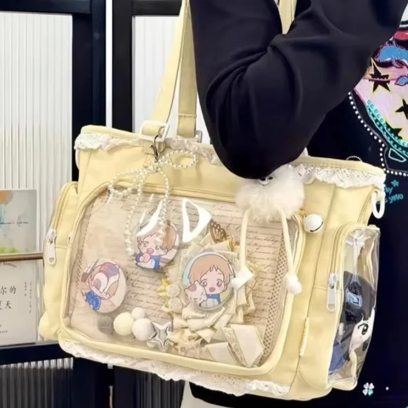 حقيبة باليه جيرل كبيرة الشهية Itabag يابانية ذات اتجاهين بكتف واحد حقيبة كروس هدية للأصدقاء حقيبة يد نسائية