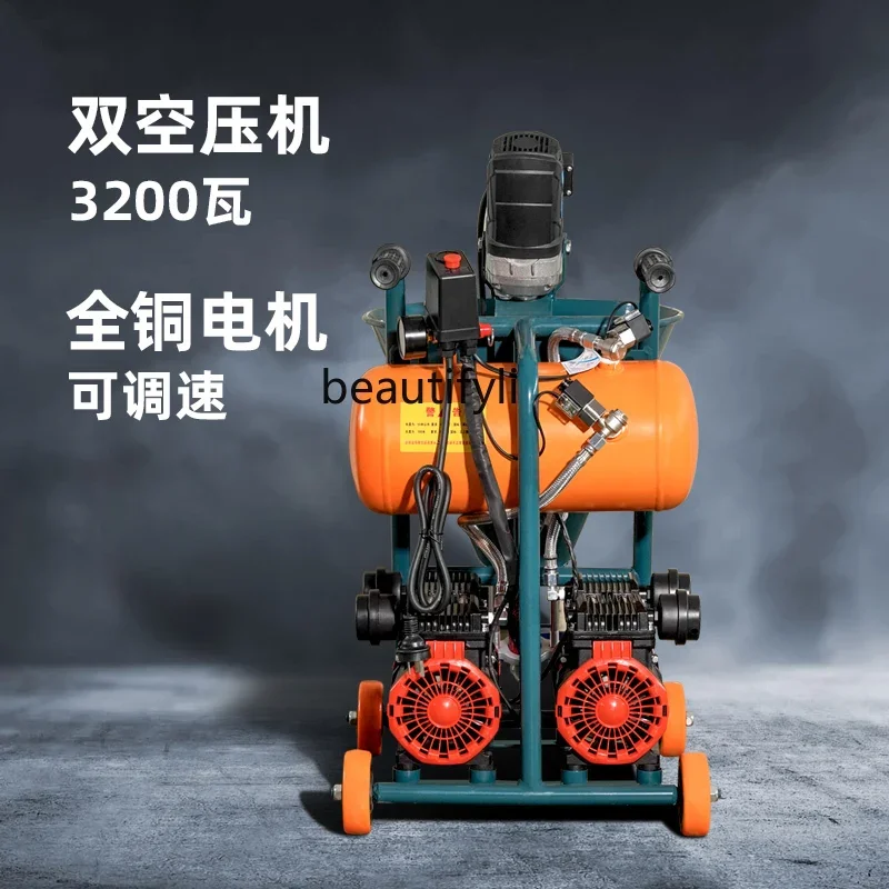 YH Spraying machine polyurethane JS spray paint waterproof coating fireproof cement mortar paint