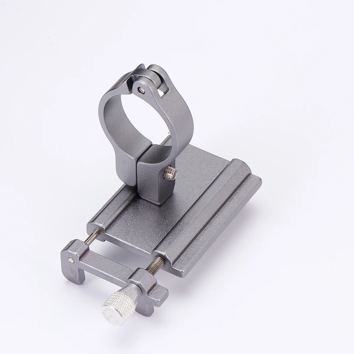 

Bike Phone Holder Aluminum Cell Phone Stand For 31.8/25.4Mm Handlebars Scooters Mountain Bike 55-100Mm Width Easy Install Silver