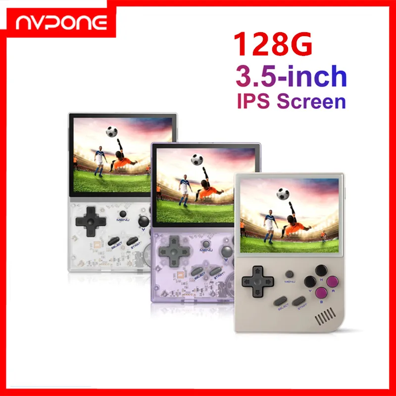 128G CortexA7 Linux System 3.5inch IPS Screen Game Player for Miyoo Mini + Miyoo Mini Plus V2 Mini+ Retro Handheld Game Console