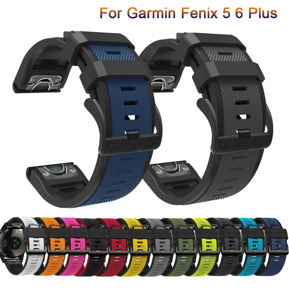 

New Strap For Garmin Fenix 5 Forerunner 935 945 Silicone Wrist For Garmin Fenix 5 Plus Strap For Garmin Fenix 6 Watchband Correa