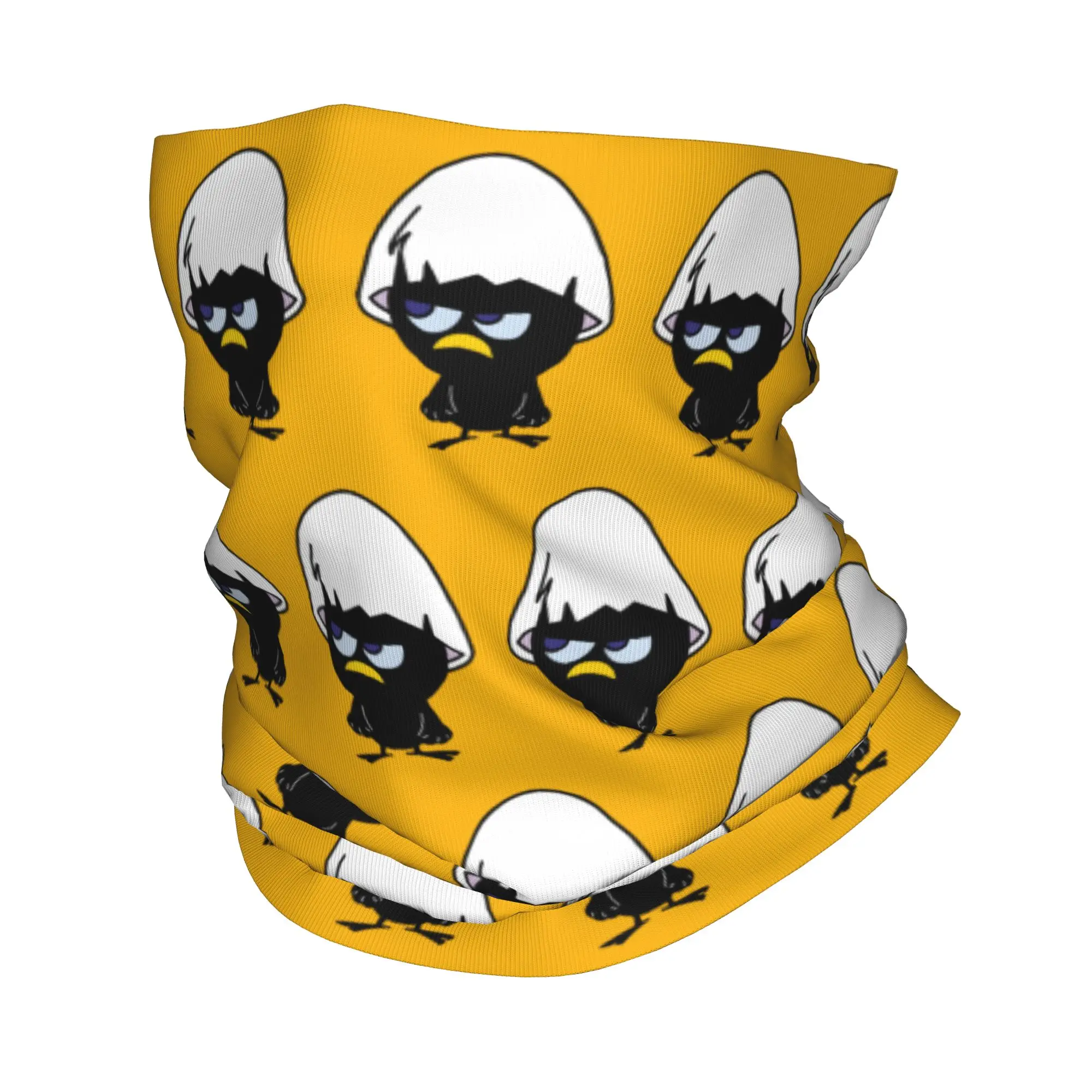 

Custom Calimero Bandana Winter Neck Warmer Men Windproof Wrap Face Scarf for Hiking Cute Cartoon Gaiter Headband