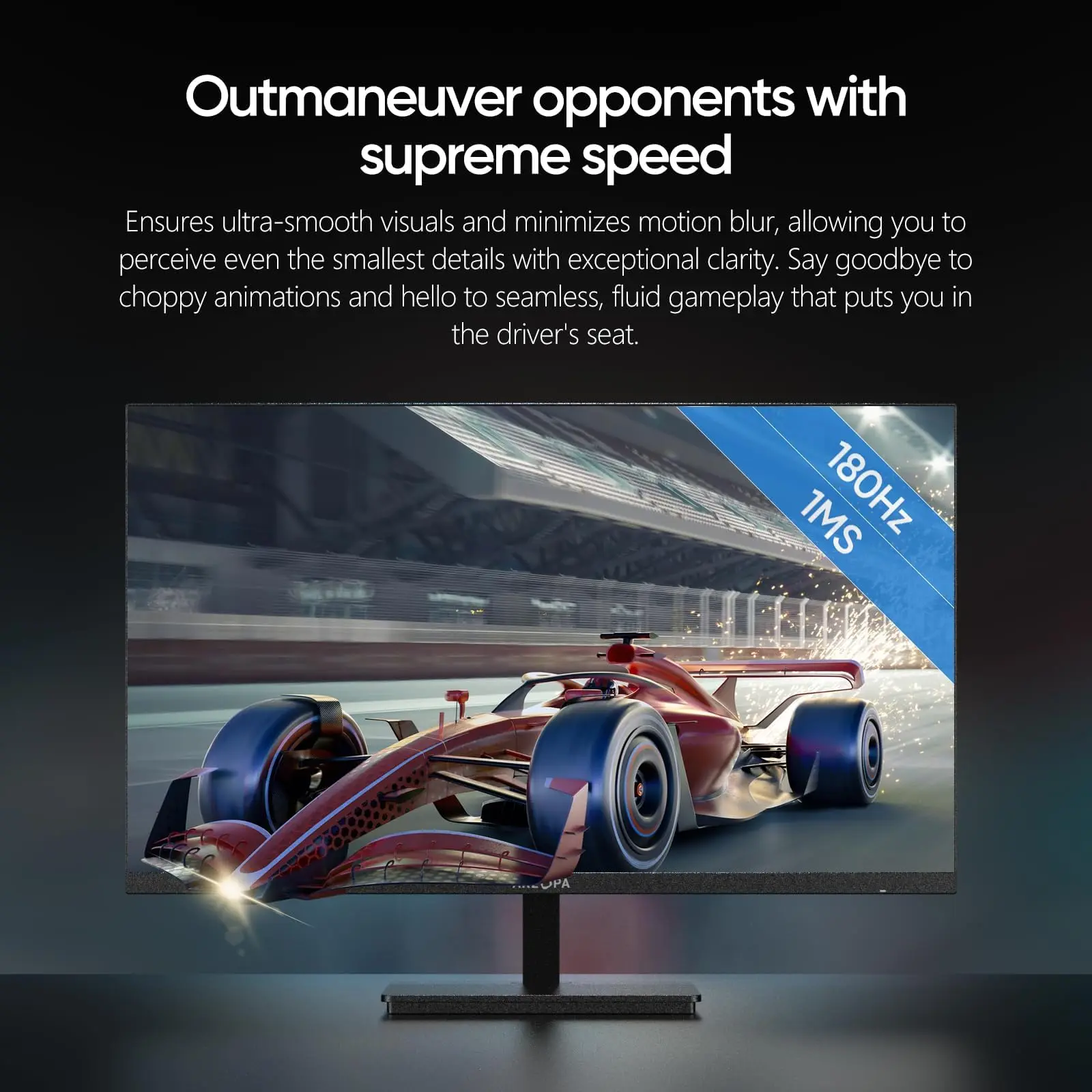 ARZOPA 27 Zoll 180 Hz QHD 2560 x 1440 115% sRGB Monitor Schnelles IPS-Computer-PC-Display FreeSync Gaming-Monitor M1RC Ansicht 5