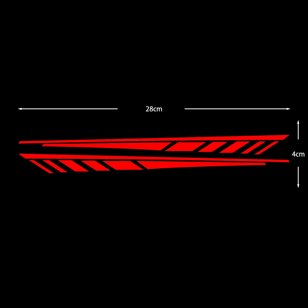1 paar Motorrad Kotflügel Vorne Körper Universal Aufkleber Moto Körper Reflektierende Vinyl Aufkleber Zubehör Für R1 R3 Mt07 Mt09 Tmax